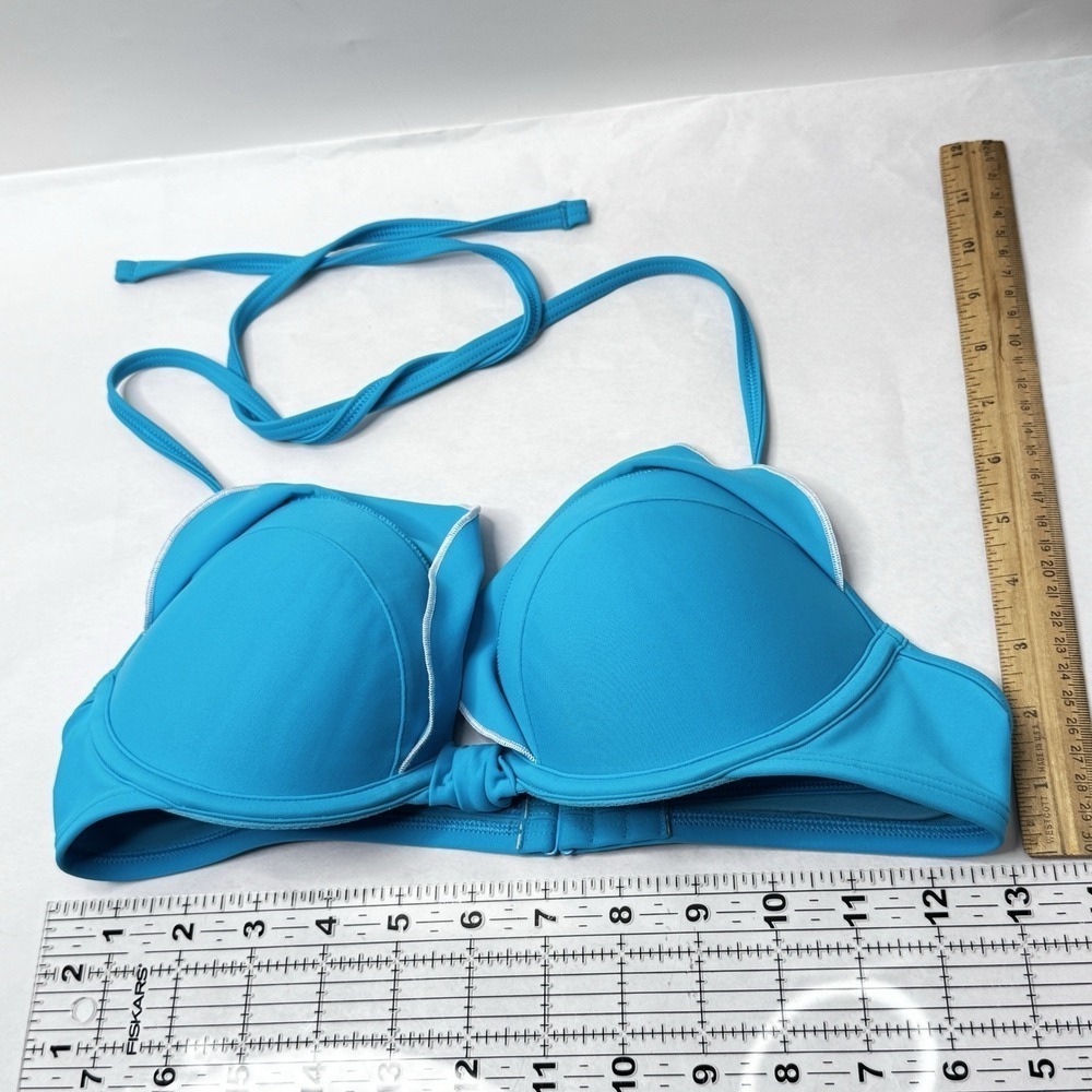 Aerie Brooke Ruffle Cup Support Bikini Top Size 36B - Picture 14 of 14